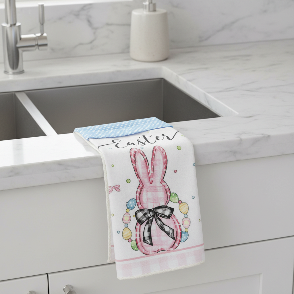 Non-Slip Stove Towels - Spring - Easter - 01