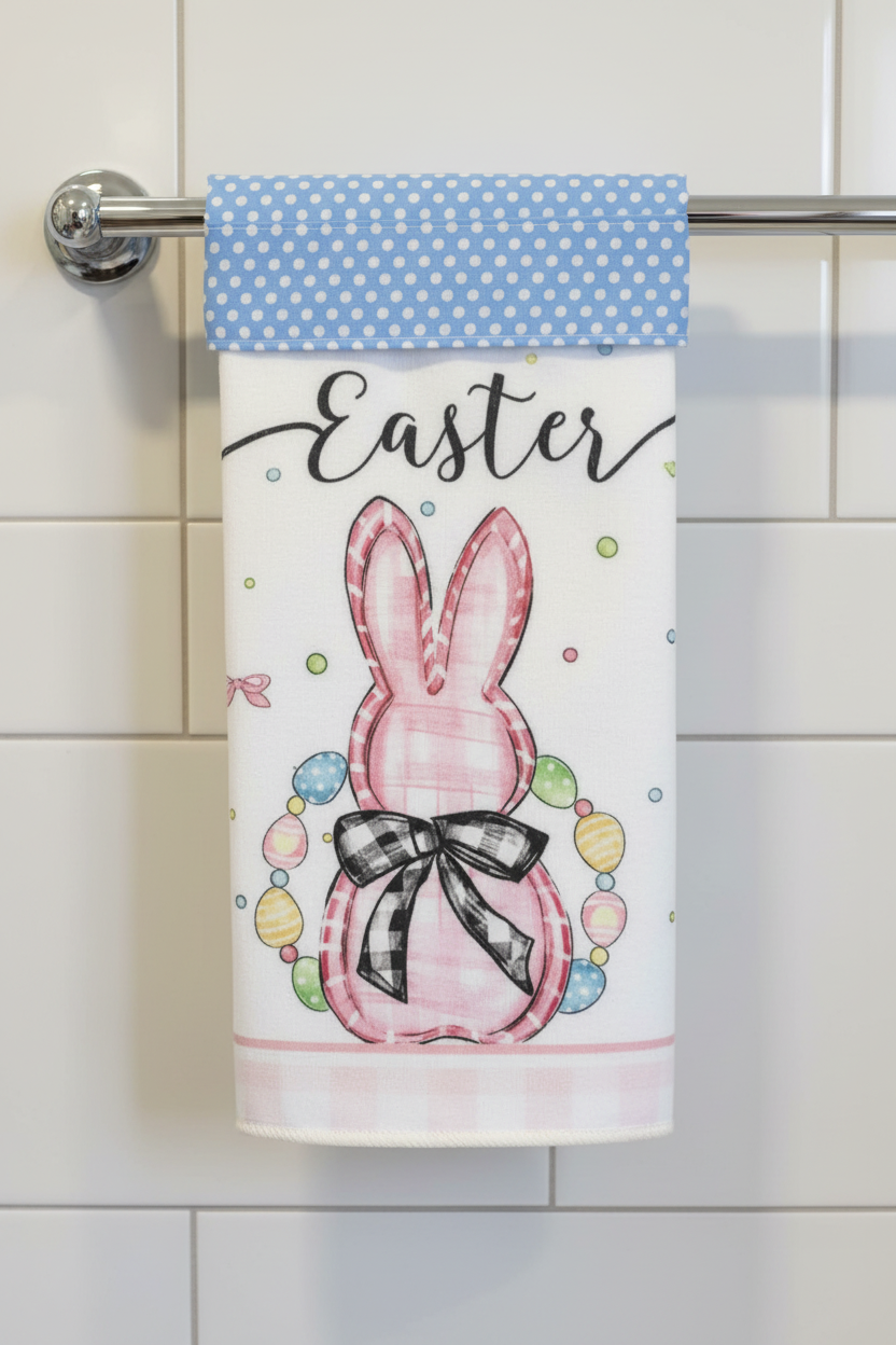 Non-Slip Stove Towels - Spring - Easter - 01