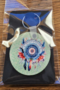 Handcrafted Key-Chains - Round, Dream Catcher (13)