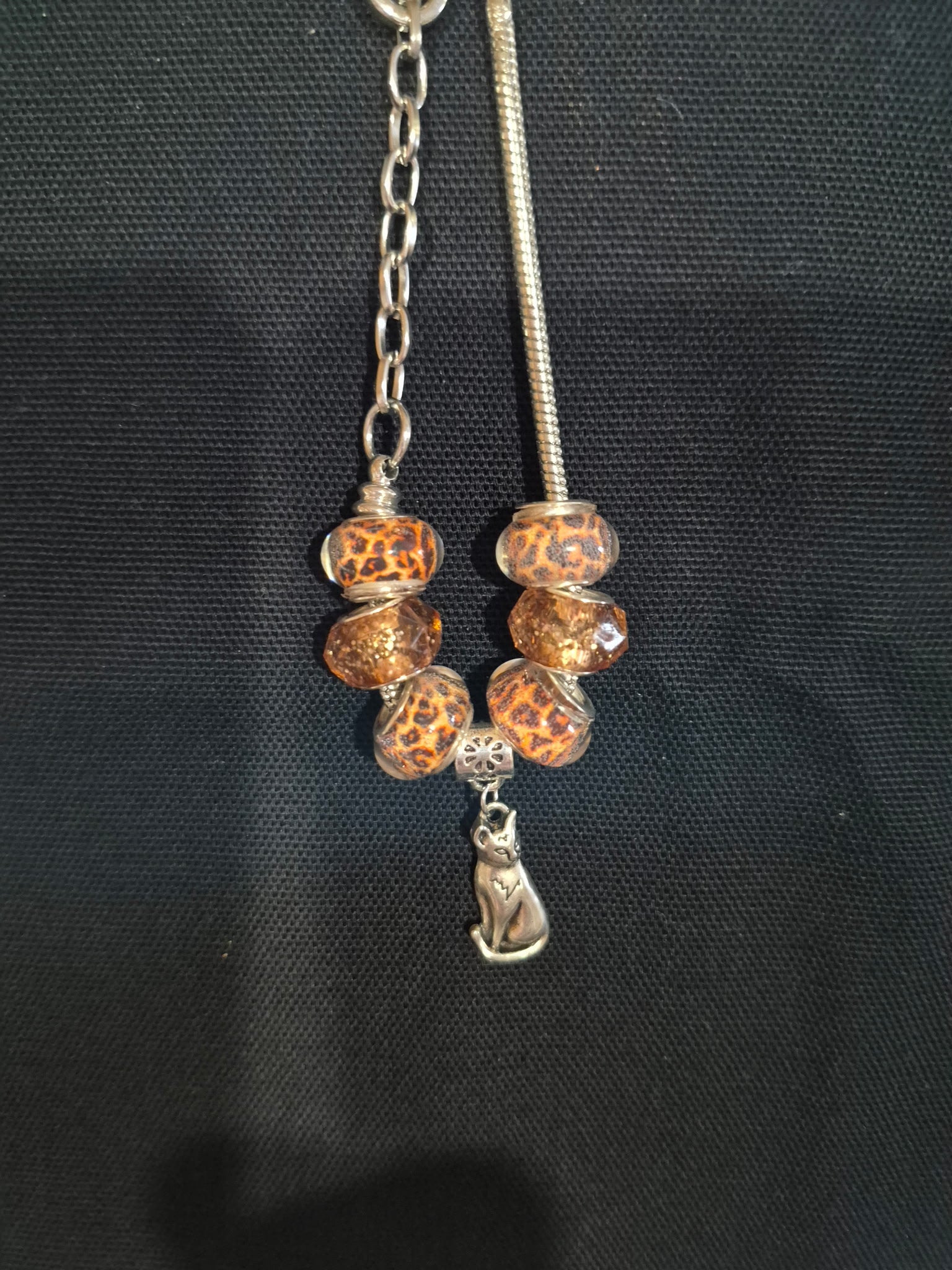 Bracelets - 7 1/2 in. Chain - Pandora Style - 09