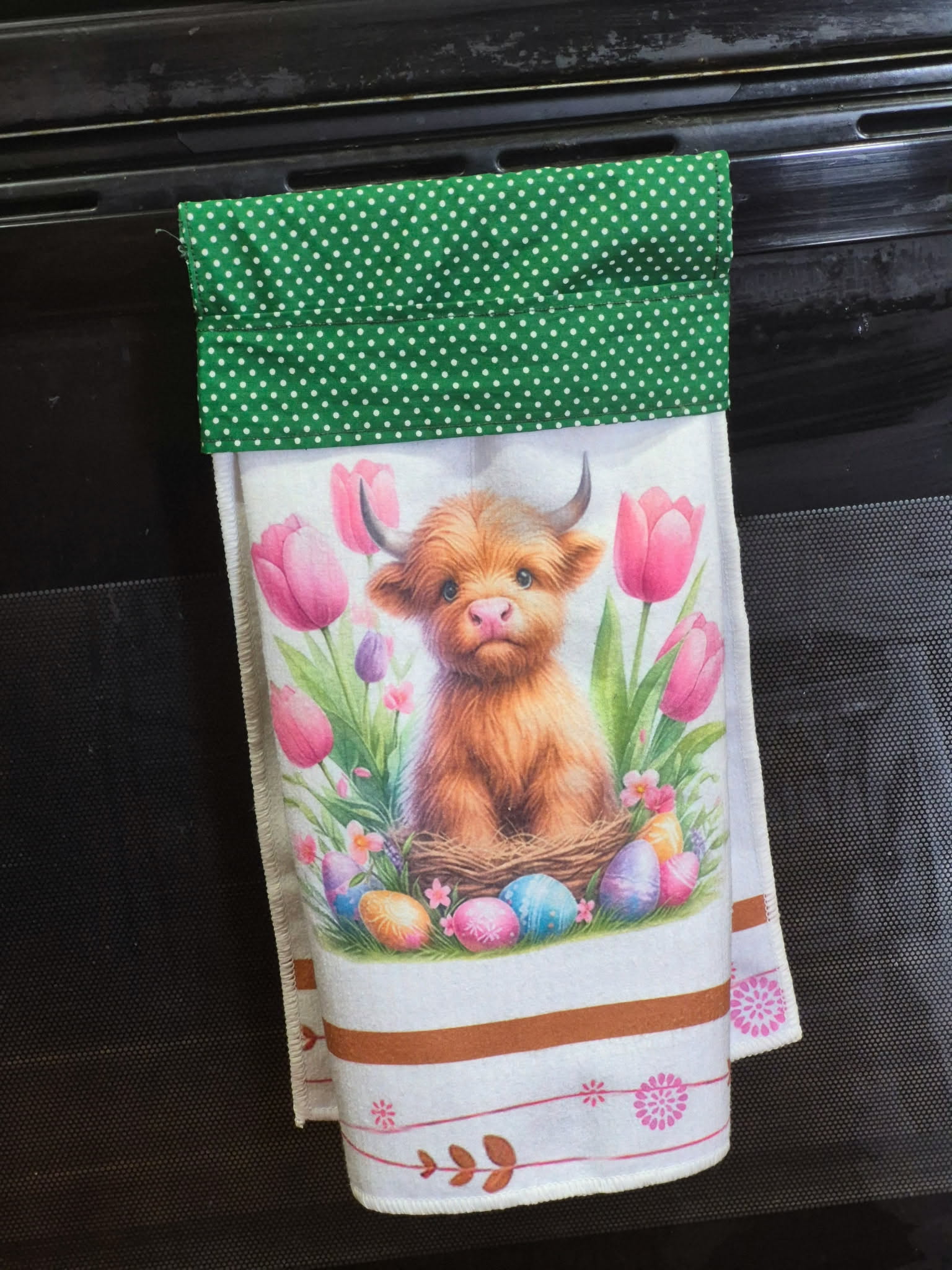 Non-Slip Stove Towels - Spring - Easter - 05
