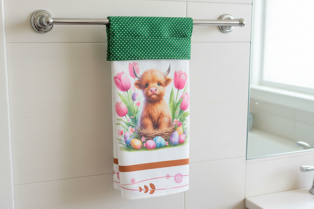 Non-Slip Stove Towels - Spring - Easter - 05
