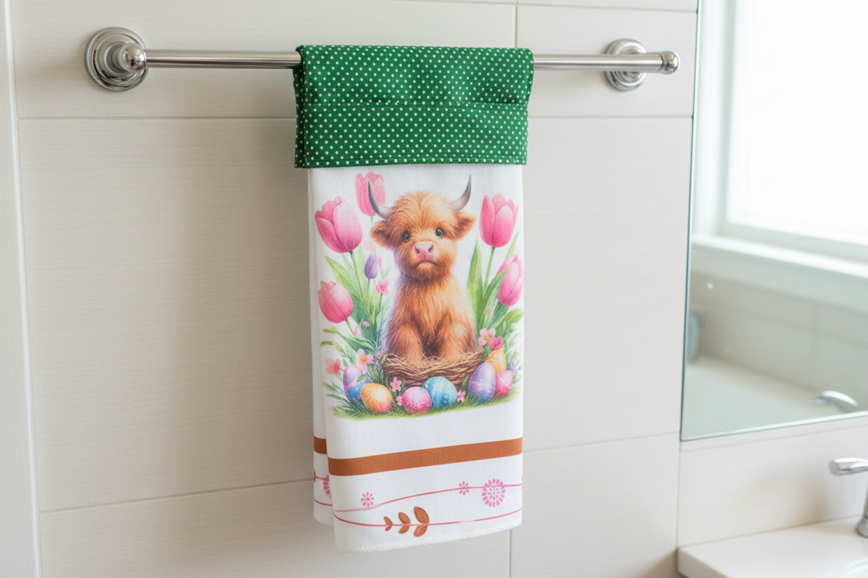 Non-Slip Stove Towels - Spring - Easter - 05
