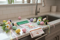 Non-Slip Stove Towels - Spring - Easter - 05