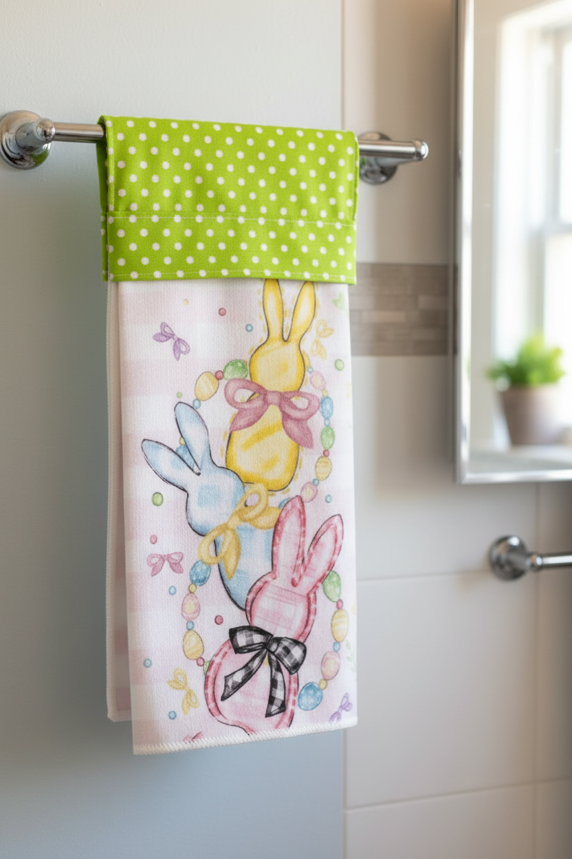Non-Slip Stove Towels - Spring - Easter - 06