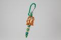 Key-Chain – Each Handcrafted w/ Unique and Colorful Beads,One‑of‑a‑Kind