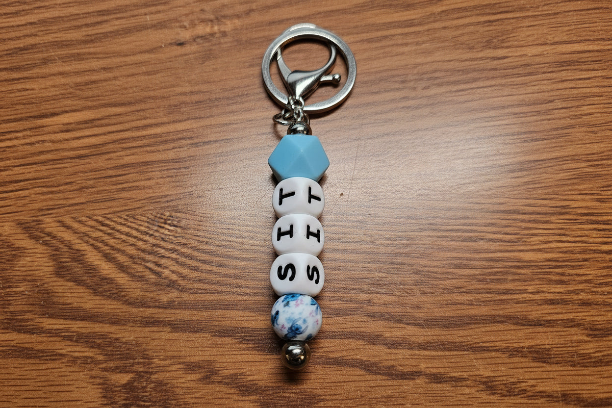 Handcrafted Beaded Keychains – Unique, Colorful,One‑of‑a‑Kind -11