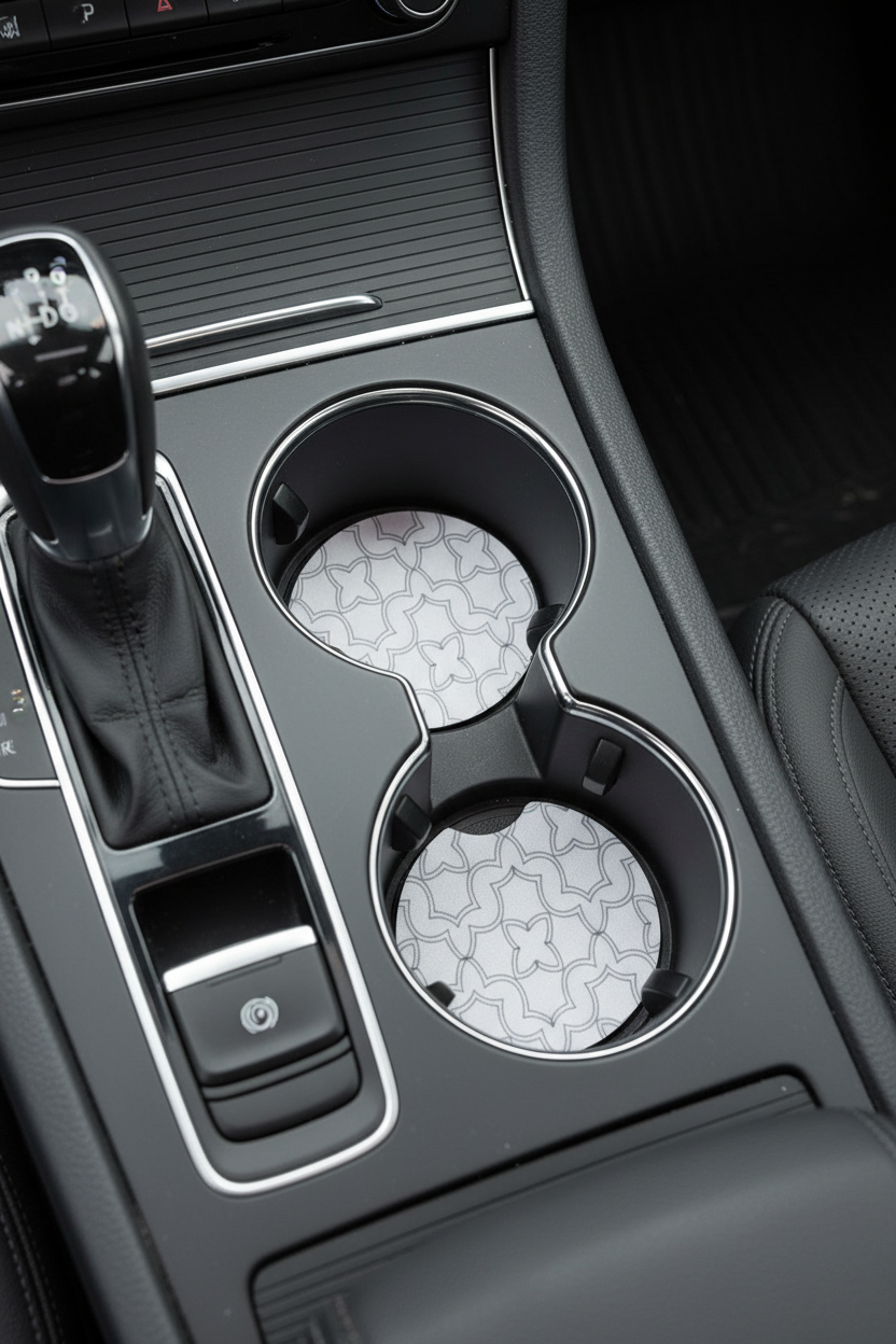 Design -  Hand Crafted Car Coasters