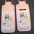 Key-Chain Holder - Chap-stick/Lipstick/Lighter - Sisters