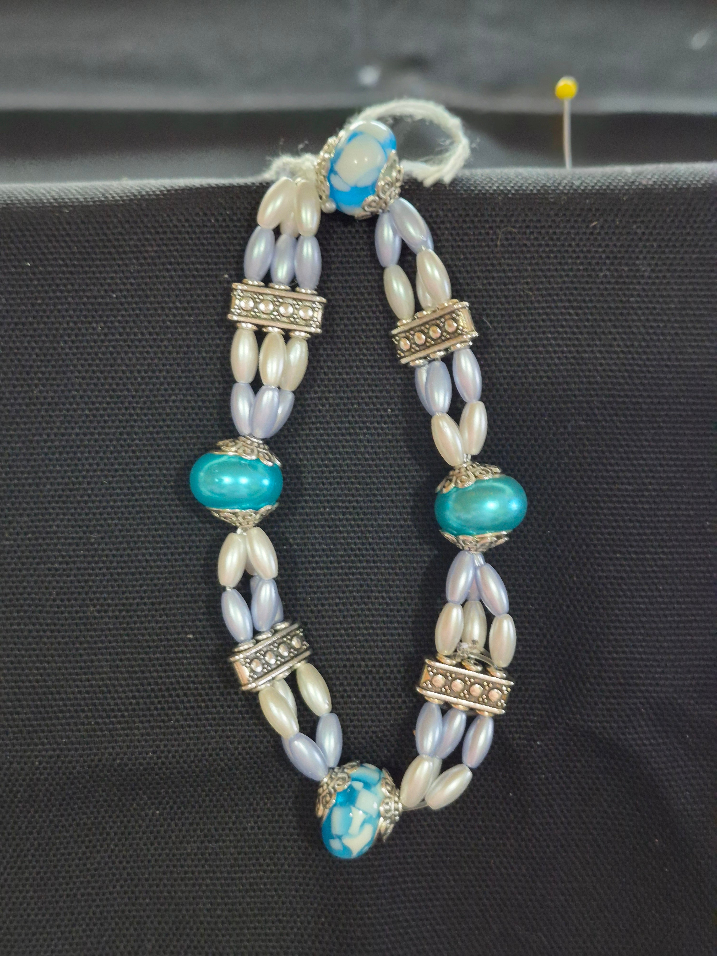 Beaded Bracelet (3 Strands)- 02