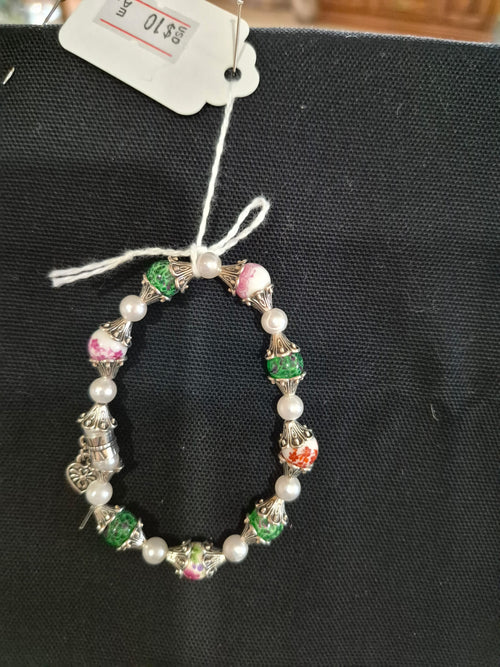 Bracelet - Each One Handcrafted w/beads, One‑of‑a‑Kind