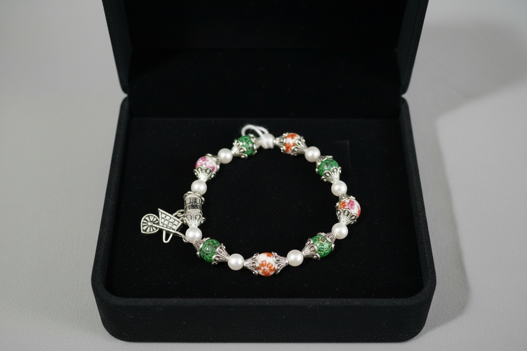Bracelet - Each One Handcrafted w/beads, One‑of‑a‑Kind