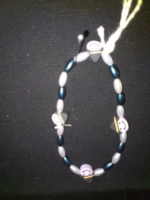 Bracelet - Each One Handcrafted w/beads and Halloween Themed, One‑of‑a‑Kind