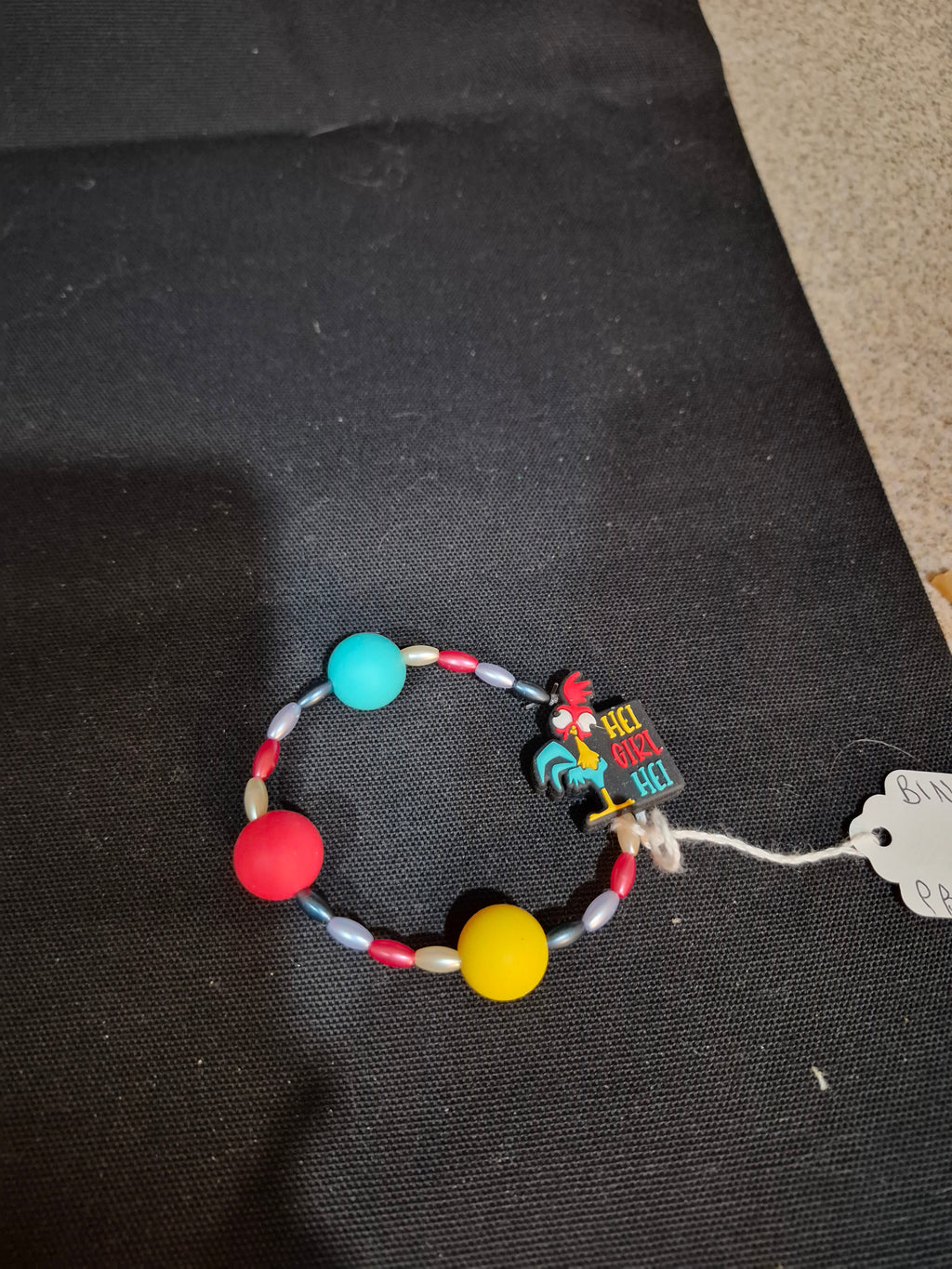 Bracelet - Character and Bead w/ Road Runner Charm – Each One Handcrafted & One‑of‑a‑Kind
