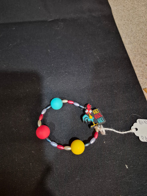 Bracelet - Character and Bead w/ Road Runner Charm – Each One Handcrafted & One‑of‑a‑Kind