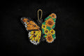 Diamond Art Keychains – Butterfly Design and Handcrafted and one of a Kind