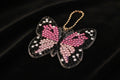 Diamond Art Keychains – Butterfly Design and Handcrafted and one of a Kind