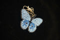 Diamond Art Keychains – Butterfly Design and Handcrafted and one of a Kind
