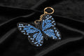Diamond Art Keychains – Butterfly Design and Handcrafted and one of a Kind
