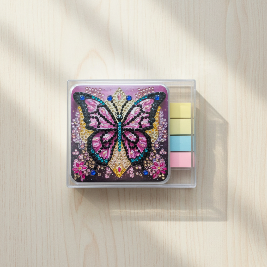 Keepsake Box - Plastic - Butterfly