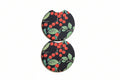 Car Coasters - Christmas Edition - Handcrafted w/ - Holly Berry Design