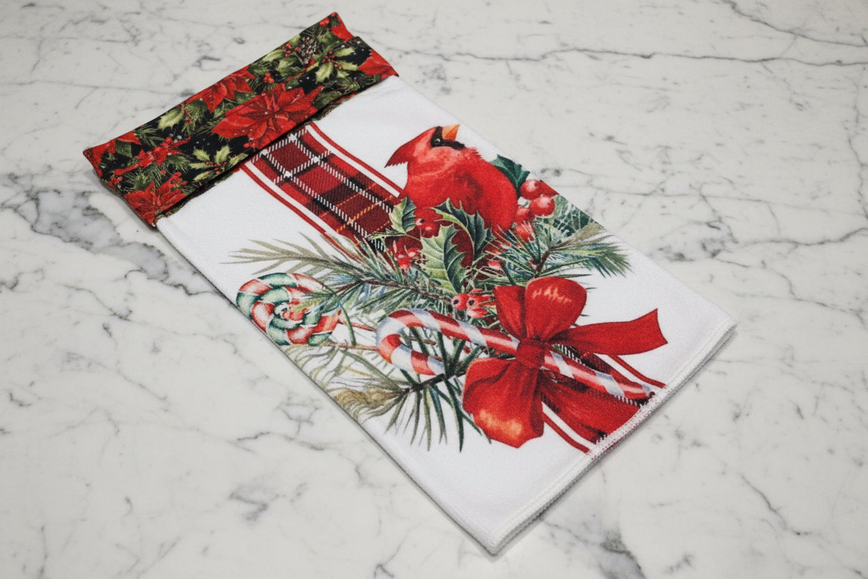 Non-Slip Stove Towels - Cardinal - 6 designs to choose from