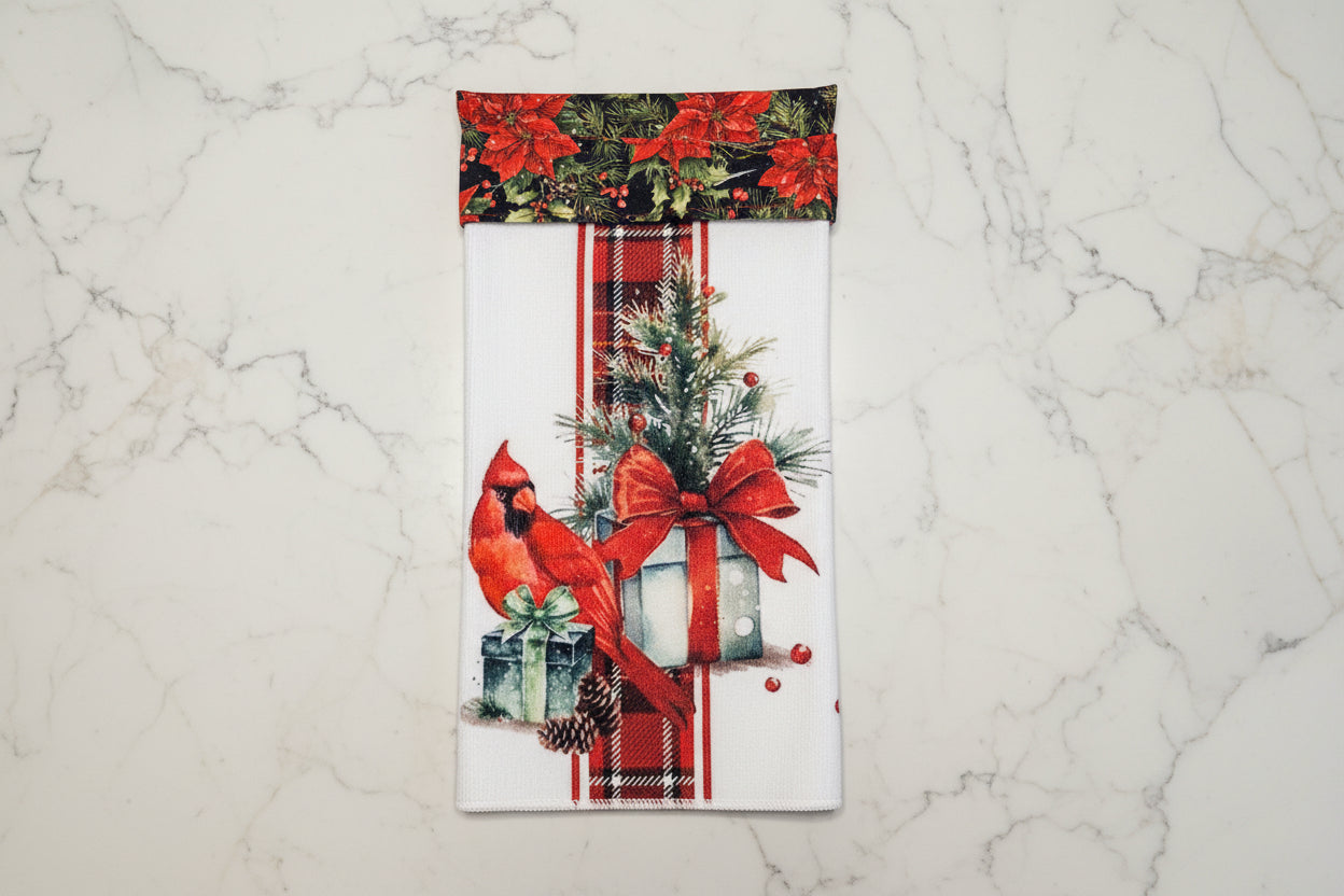 Non-Slip Stove Towels - Cardinal - 6 designs to choose from