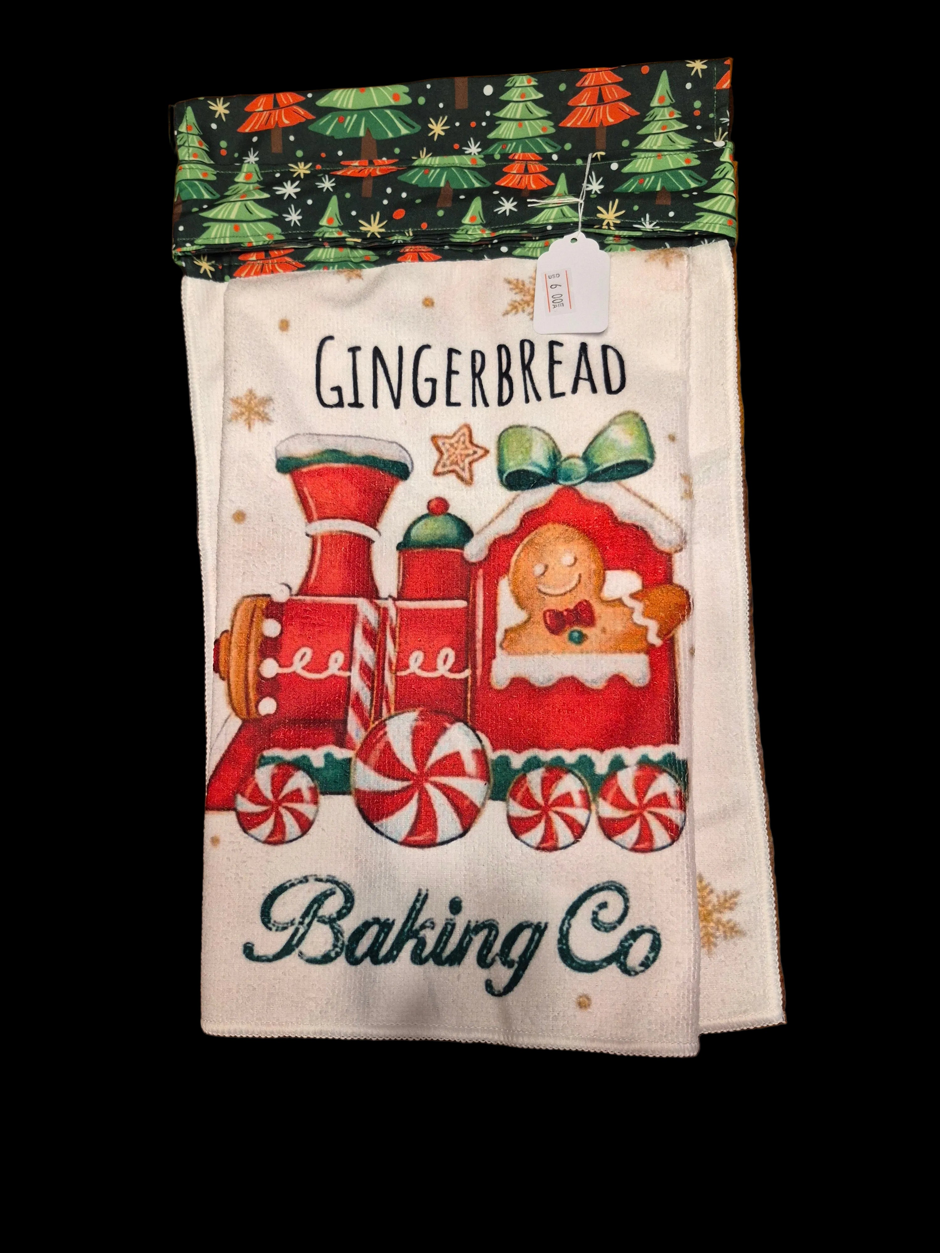 Non-Slip Stove Towels - Gingerbread Man- 6 designs to choose from