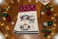Non-Slip Stove Towels - Christmas – Gnome W-Snowmen - Cold Outside