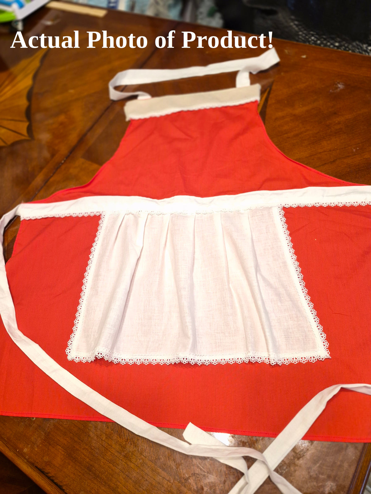 Apron - Adult - Christmas - Mrs. Clause w/Arpon