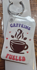 Key-Chains - Rectangle – a Handcrafted and Limited Coffee Design - 3 Designs