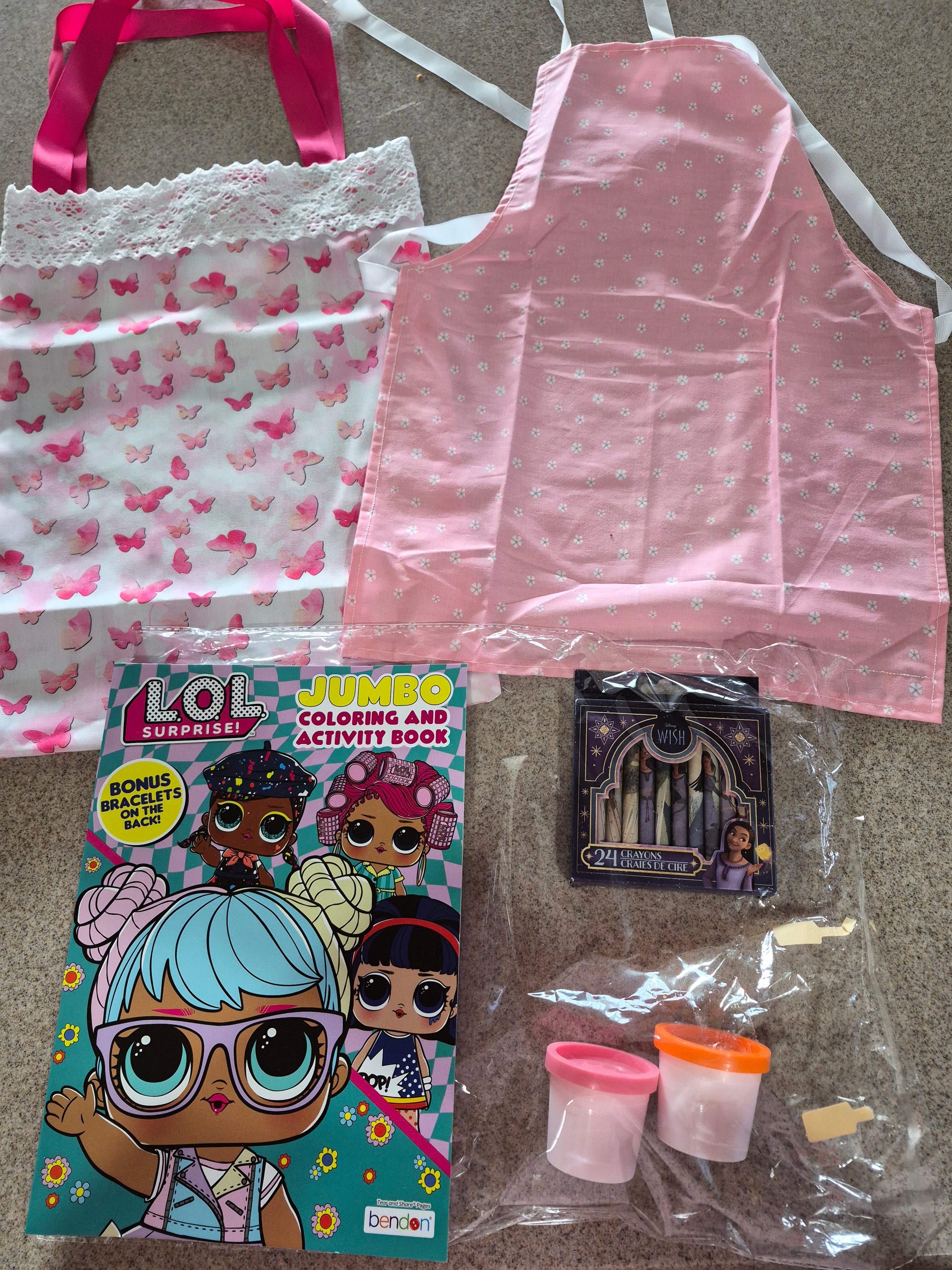 Kids Craft Set – Handcrafted Bag, Apron ,Creative Supplies - 07