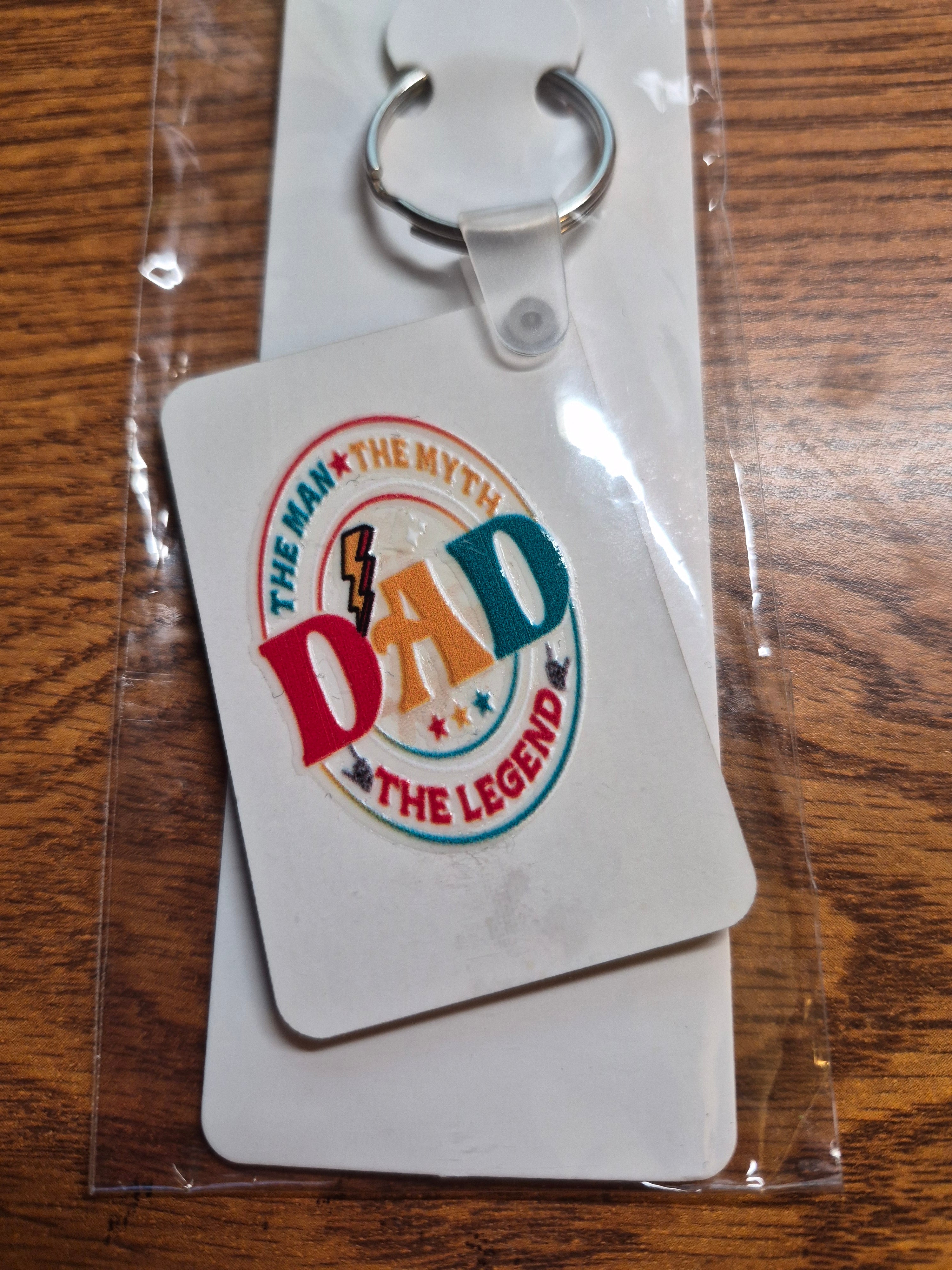 Key-Chains - Rectangle – a Handcrafted and Limited DAD Design - 15 Designs
