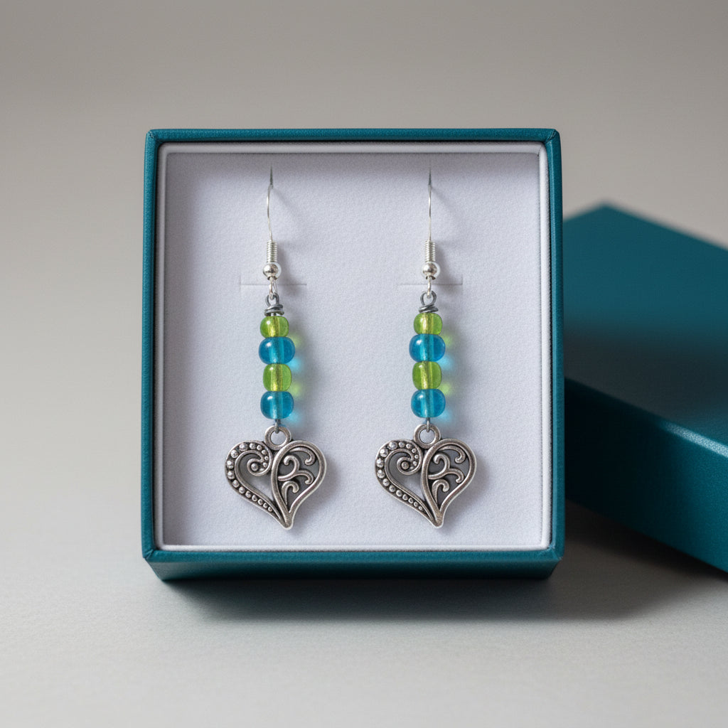 Handcrafted Dangle Earrings – 08