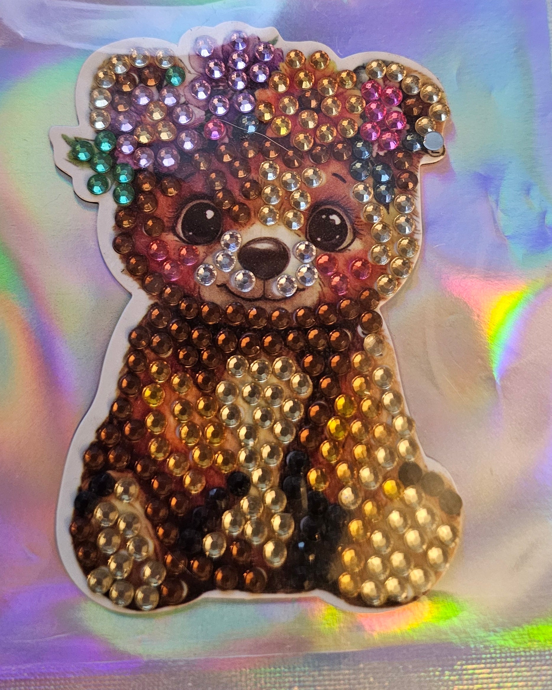 Diamond Art - Animal and Each One is a Handcrafted Magnet, One-of-a-Kind