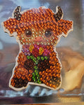 Diamond Art - Animal and Each One is a Handcrafted Magnet, One-of-a-Kind