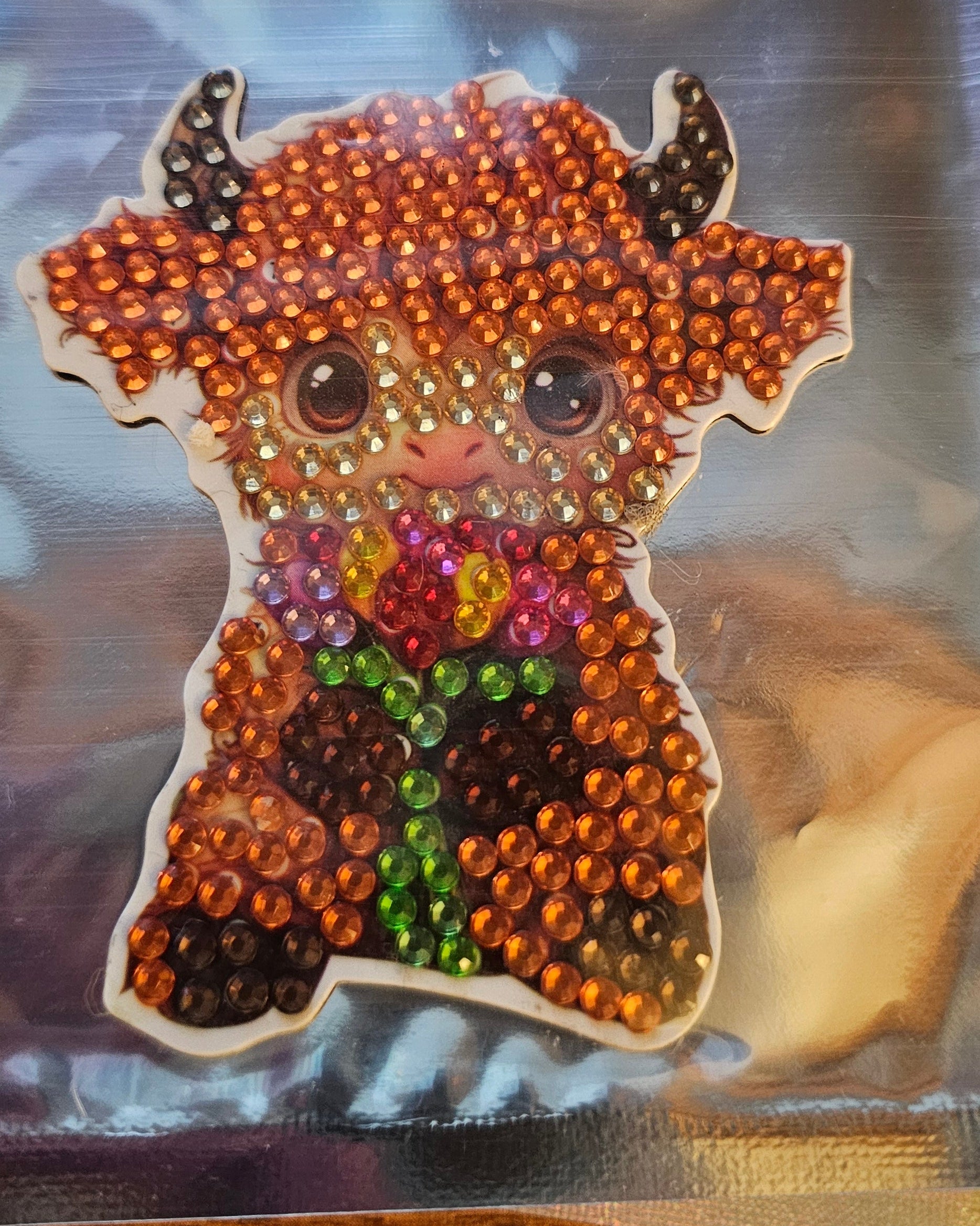 Diamond Art - Animal and Each One is a Handcrafted Magnet, One-of-a-Kind