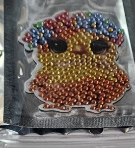 Diamond Art - Animal and Each One is a Handcrafted Magnet, One-of-a-Kind