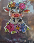 Diamond Art - Animal and Each One is a Handcrafted Magnet, One-of-a-Kind