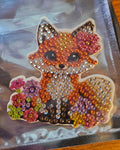 Diamond Art - Animal and Each One is a Handcrafted Magnet, One-of-a-Kind