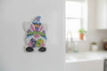 Diamond Art - Gnome and Each One is a Handcrafted Magnet, One-of-a-Kind