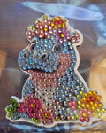 Diamond Art - Animal and Each One is a Handcrafted Magnet, One-of-a-Kind