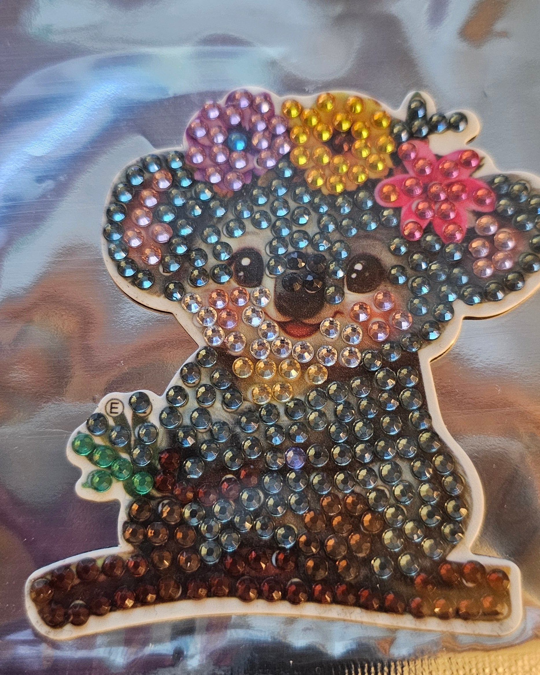 Diamond Art - Animal and Each One is a Handcrafted Magnet, One-of-a-Kind