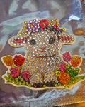 Diamond Art - Animal and Each One is a Handcrafted Magnet, One-of-a-Kind