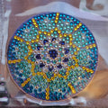 Diamond Art - Mandala Design and Each One is a Handcrafted Magnet, One-of-a-Kind