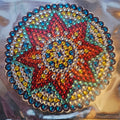 Diamond Art - Mandala Design and Each One is a Handcrafted Magnet, One-of-a-Kind