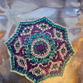 Diamond Art - Mandala Design and Each One is a Handcrafted Magnet, One-of-a-Kind