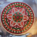 Diamond Art - Mandala Design and Each One is a Handcrafted Magnet, One-of-a-Kind