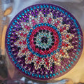 Diamond Art - Mandala Design and Each One is a Handcrafted Magnet, One-of-a-Kind