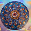 Diamond Art - Mandala Design and Each One is a Handcrafted Magnet, One-of-a-Kind